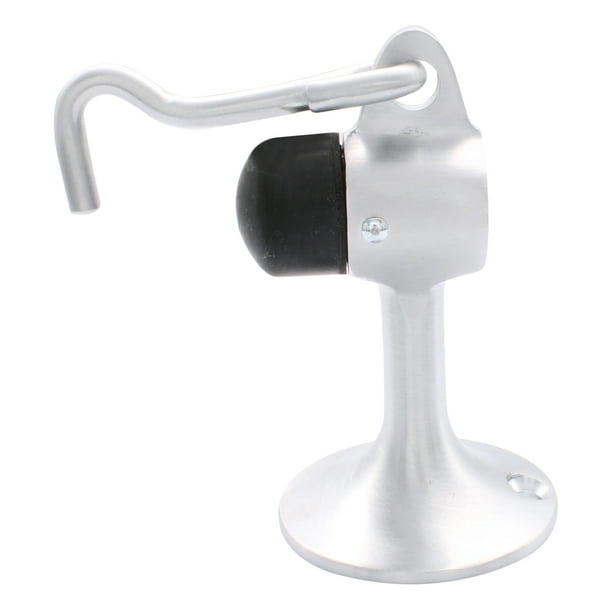 CRL Satin Chrome Wall Mounted Heavy-Duty Door Stop CRL Satin Chrome Wall Mounted Heavy-Duty Door Stop